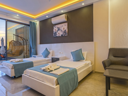  gece  -  Kasım
  | Kalkan Akbel’de Deniz Manzaralı, Jakuzili ve Saunalı Balayı Villası | 4 Kişilik Özel Tatil